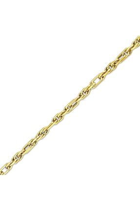 دستبند طلا زرد زنانه 14 عیار Assos Pırlanta - کد 861556615