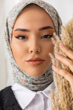 روسری سبز پنبه ای Silk Home - کد 350398979