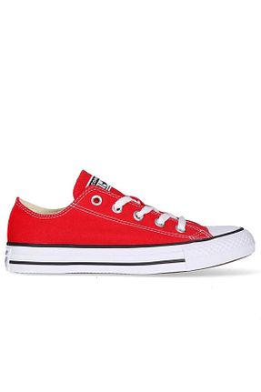 کفش اسنیکر قرمز زنانه بند دار Converse - کد 732672025