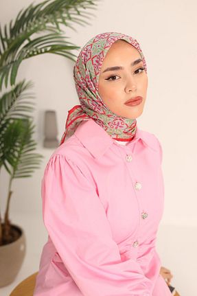 روسری رنگی پنبه ای Silk Home - کد 826585114