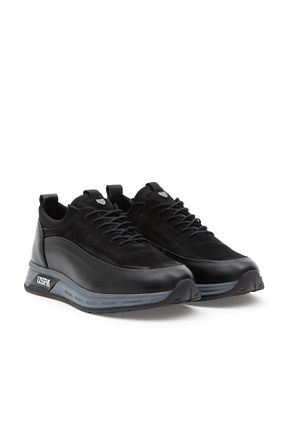 کفش اسنیکر مشکی مردانه بند دار U.S. Polo Assn. - کد 861554057
