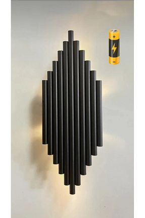 چراغ دیواری مشکی فلزی burenze - کد 823042190