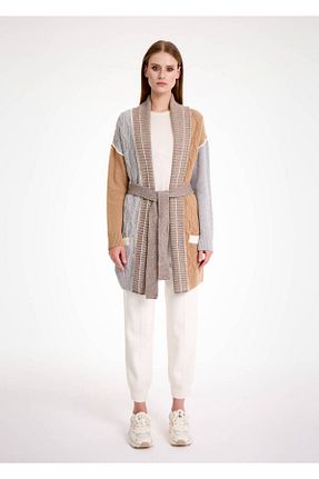 رویه قهوه ای زنانه مخلوط پلی آمید Knitss - کد 771057000