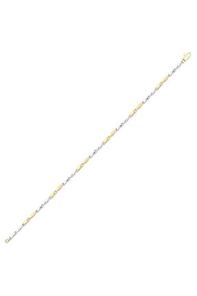 دستبند طلا زرد زنانه 14 عیار Assos Pırlanta - کد 861555082