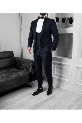 اسموکین مشکی مردانه بافتنی PR PACO ROMANO ART OF FASHİON - کد 94566233