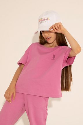 تیشرت بنفش بچه گانه Fitted U.S. Polo Assn. - کد 832935162