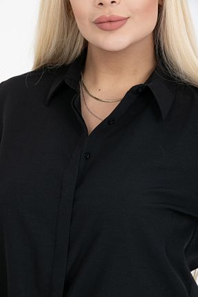 پیراهن مشکی زنانه سایز بزرگ PERA MODA - کد 458737608