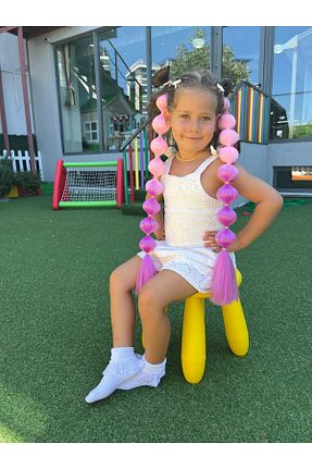 گیره سر صورتی بچه گانه Bubble Hair Shop - کد 861572434