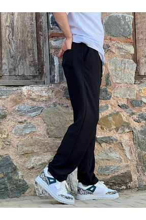 شلوار مشکی زنانه لیکرا ElitWear - کد 861571521