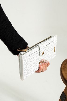 کیف دوشی سفید زنانه چرم مصنوعی Just Polo - کد 880548231