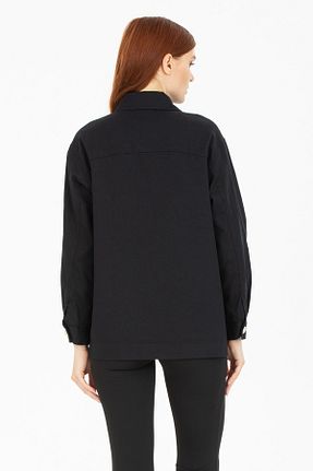 کت مشکی زنانه اورسایز PERA MODA - کد 769556946