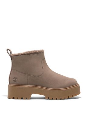 بوت / نیم بوت بژ زنانه پاشنه پر Timberland - کد 861563137