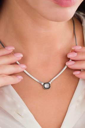 گردنبند نقره زنانه 925 عیار Tmt Silver - کد 861583874