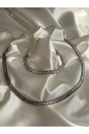 ست استیل زنانه استیل ضد زنگ FURHAL AKSESUAR - کد 861583878