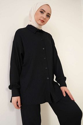 ست بالاتنه و پائین تنه حجاب مشکی زنانه رگولار Bigdart - کد 672445748