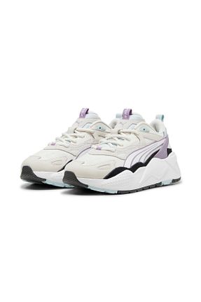 کفش اسنیکر صورتی زنانه بند دار Puma - کد 841149028
