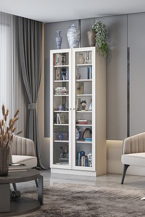 قفسه کتاب سفید 190 سانتی متر Home - کد 925754689