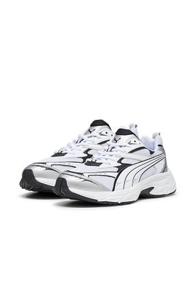 کفش اسنیکر سفید زنانه بند دار Puma - کد 792534099