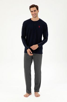 ست لباس راحتی سرمه ای مردانه ساده U.S. Polo Assn. - کد 861581852