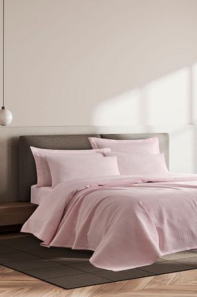 پیکه و ست پیکه دونفره صورتی پنبه ای Enlora Home - کد 859032180