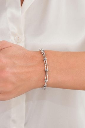 دستبند نقره زنانه 925 عیار Tmt Silver - کد 861599984