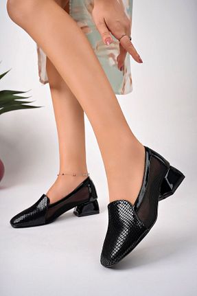 کفش مجلسی مشکی زنانه پاشنه ضخیم Akgün Terlik - کد 861584880