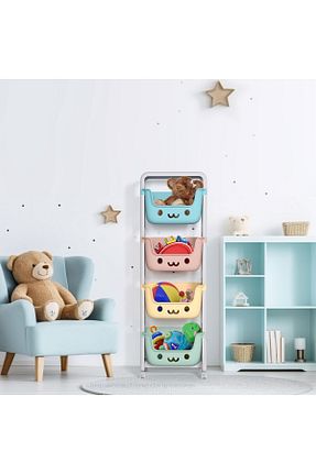 سبد سفید پلاستیک SMİLESEPET - کد 861587002