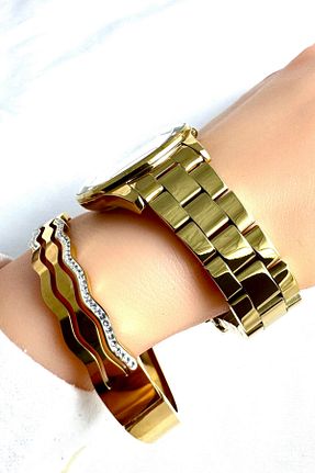 ساعت مچی زرد زنانه 26-30 میلی متر Daniel Klein - کد 861581214