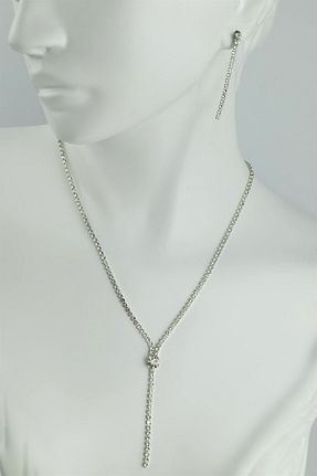 گردنبند جواهر زنانه برنجی Çlk Accessories - کد 270336335