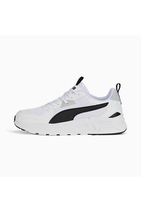 کفش اسنیکر سفید مردانه بند دار Puma - کد 696208145