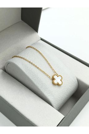 گردنبند استیل ( فولاد ) سفید زنانه استیل (فولاد) Çlk Accessories - کد 819652741