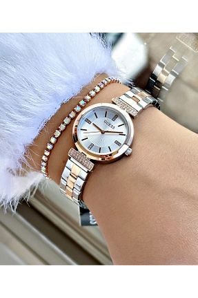 ساعت مچی سفید زنانه 26-30 میلی متر Guess - کد 861622254