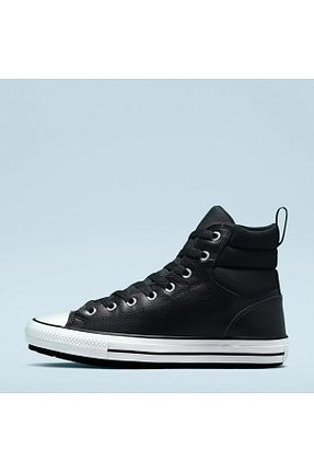 کفش اسنیکر مشکی مردانه چرم Converse - کد 822227435