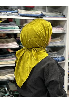 روسری سبز 100 x 100 PİRAMİT - کد 861643957