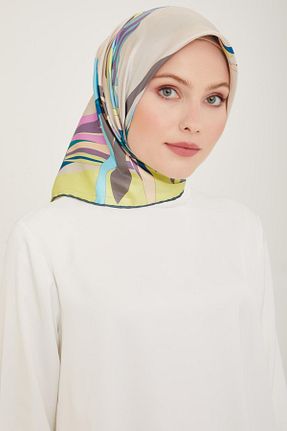 روسری بژ İpek Tivil Belli - کد 823895776