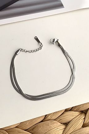 دستبند استیل (فولاد) زنانه استیل (فولاد) Çlk Accessories - کد 236744115