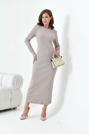 لباس طوسی زنانه بافتنی FTZ WOMEN - کد 841090140