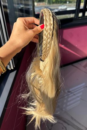 کلاه گیس قهوه ای زنانه Takıştır - کد 861657086