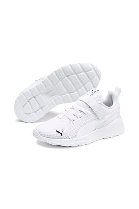 کفش اسنیکر سفید بچه گانه چرم مصنوعی Puma - کد 34976904