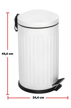 کیسه زباله سفید فلزی GörSeç - کد 861662207