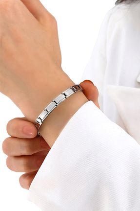 دستبند استیل (فولاد) زنانه استیل (فولاد) Çlk Accessories - کد 770079011