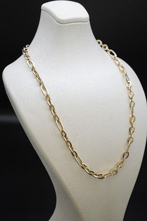 گردنبند طلا طلائی زنانه 14 عیار ERMİRGOLD - کد 861664786