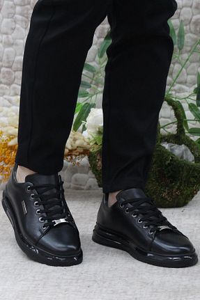 کفش اسنیکر قهوه ای مردانه بند دار Pierre Cardin - کد 859962371