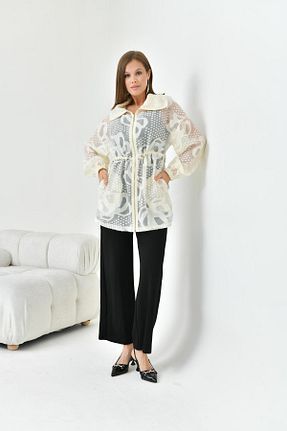 کلاه و ابایا بژ زنانه بافتنی FTZ WOMEN - کد 826948293