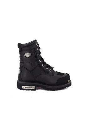 بوت / نیم بوت مشکی مردانه چرم خالص Harley Davidson - کد 266056739