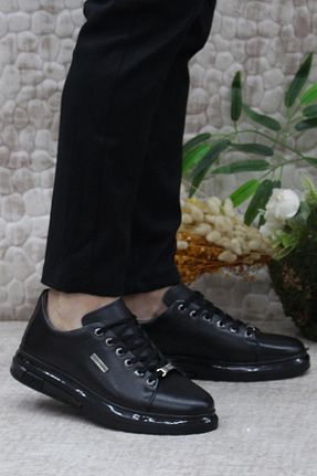 کفش اسنیکر قهوه ای مردانه بند دار Pierre Cardin - کد 859962371
