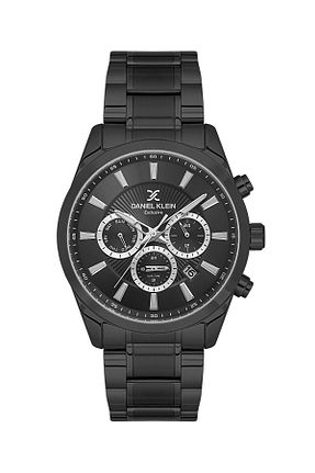ساعت مچی مشکی مردانه 42 میلی متر Daniel Klein - کد 861766999
