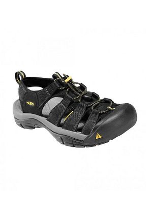 صندل مشکی مردانه پاشنه تخت Keen - کد 1127884
