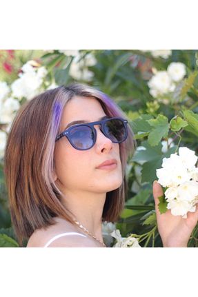 عینک محافظ نور آبی سرمه ای زنانه مات LOOKUP - کد 117930792