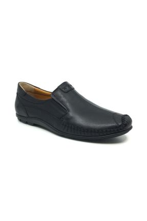 کفش کژوال مشکی مردانه چرم طبیعی کد 131805236